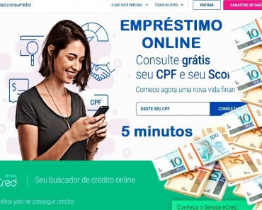 Empréstimo Online da SERASA - Solicite o Seu!